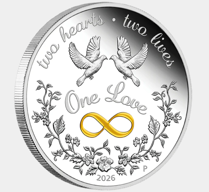One Love 2026 1oz Silver Proof Coin