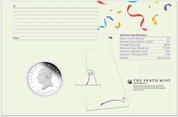Happy Birthday 2026 1/2oz Silver Proof Coloured Coin In Card