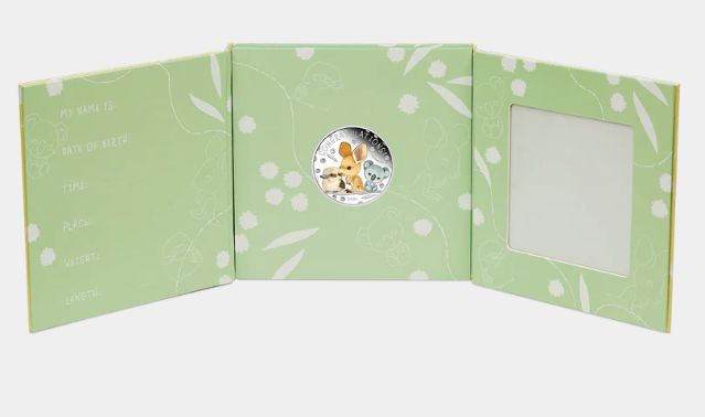 Newborn Baby 2026 1/2oz Silver Proof Coloured Coin