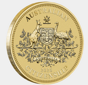Australian Citizenship $1 Uncirculated Coin