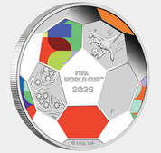 Fifa World Cup 2026 1/2oz Coloured Proof Coin