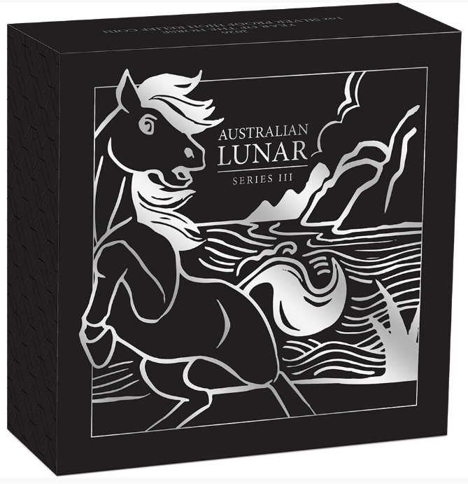 Australian Lunar Series Iii 2026 Year Of The Horse 1oz Silver Proof Coin