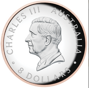 AUSTRALIAN KOALA 2024 5oz SILVER PROOF HIGH RELIEF GILDED COIN