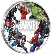MARVEL 85TH ANNIVERSARY 2024 1/2oz SILVER PROOF COIN