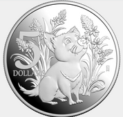 Aussie Bubs 2026 $5 1oz Fine Silver Proof Coin Box Set