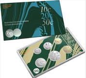 60th Anniversary Of Decimal Currency Uncirculated Six Coin Year Set