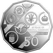 60th Anniversary Of Decimal Currency 2026 Silver Proof Six-coin Year Set