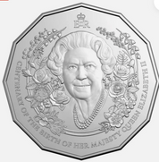 Her Majesty Queen Elizabeth 2026 50 Cent Uncirculated Coin