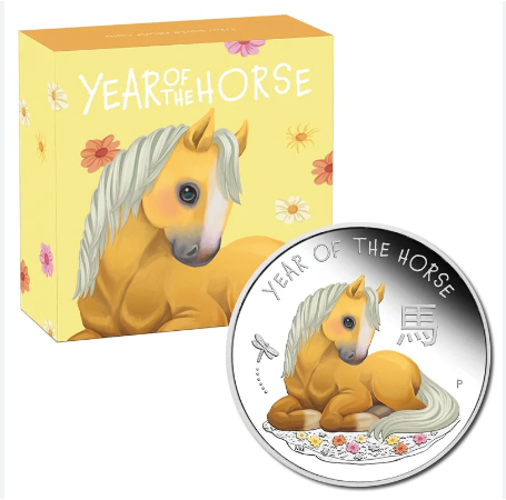 Year Of The Horse 2026 Baby Horse 1/2oz Silver Proof Coin
