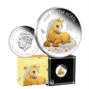 Year Of The Horse 2026 Baby Horse 1/2oz Silver Proof Coin