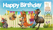 Happy Birthday 2026 Stamp And Coin Cover Set