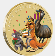 Happy Birthday 2026 Stamp And Coin Cover Set