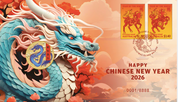 Lunar New Year 2026 Stamp And Coin Cover Set