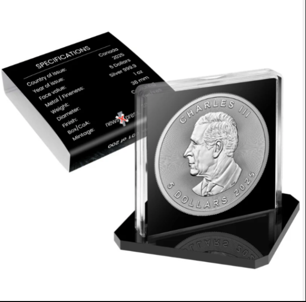 Canadian Beaver 2025 1oz Silver Proof Coin