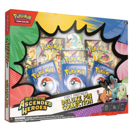 Pokemon Ascended Heroes Deluxe Pin Collection
