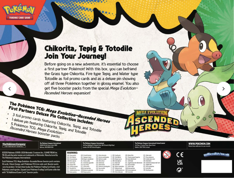 Pokemon Ascended Heroes Deluxe Pin Collection