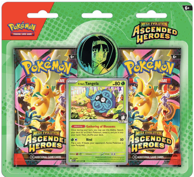 Pokemon Ascended Heroes Blister 2 Pack