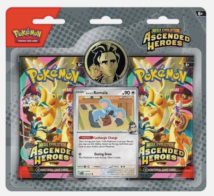 Pokemon Ascended Heroes Blister 2 Pack