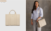 Louenhide Manhattan Tote Bag Biscotti