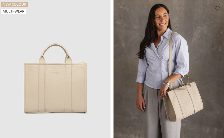 Louenhide Manhattan Tote Bag Biscotti