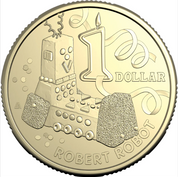 AWW BIRTHDAY CAKE 2025 $1 10 COIN TUBE WITH FOLDER AND BONUS COIN