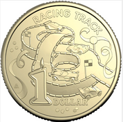 AWW BIRTHDAY CAKE 2025 $1 10 COIN TUBE WITH FOLDER AND BONUS COIN