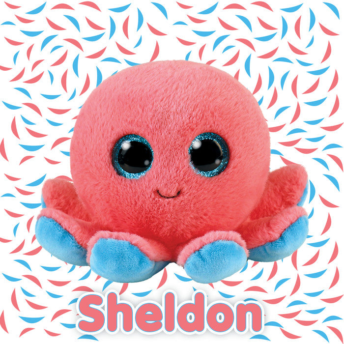 Ty Beanie Boos: Sheldon The Octopus