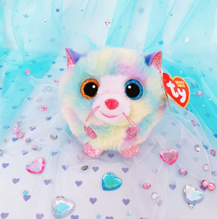Ty Beanie Balls: Heather The Cat