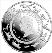 Year Of The Horse 2026 $5 Fine Silver Proof Domed Coin