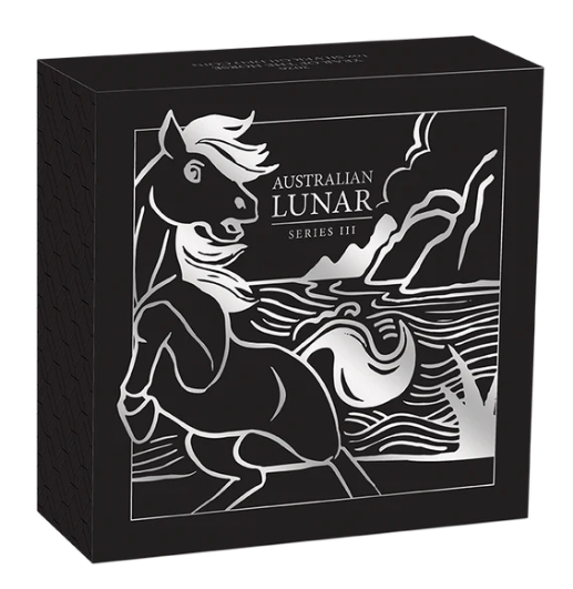Year Of The Horse 2026 Aust Lunar Series 1oz Silver Proof High Relief Coin