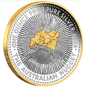 Australian 40th Anniversary 2026 1oz Silver Proof Glded Coin