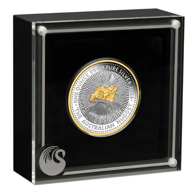 Australian 40th Anniversary 2026 1oz Silver Proof Glded Coin
