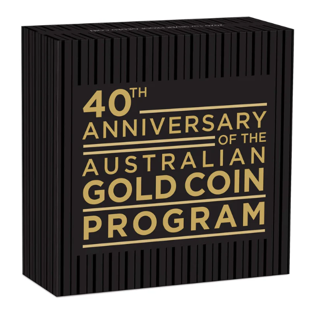 Australian 40th Anniversary 2026 1oz Silver Proof Glded Coin