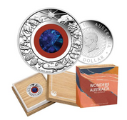 Wonders Of Australia 2026 Opal Coin 1oz Silver Proof