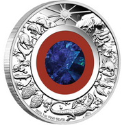 Wonders Of Australia 2026 Opal Coin 1oz Silver Proof
