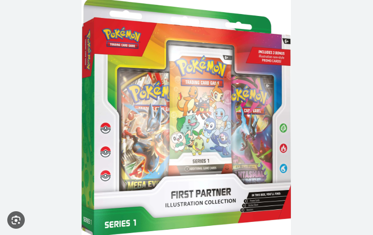 Pokemon First Partner Illustration Collection