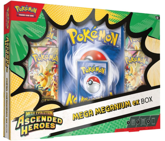 POKEMON ASCENDED HEROES MEGA MEGA EX BOX