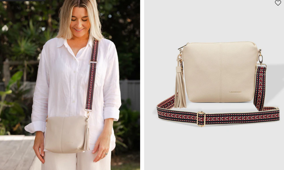Louenhide Kasey Crossbody Linen Colour