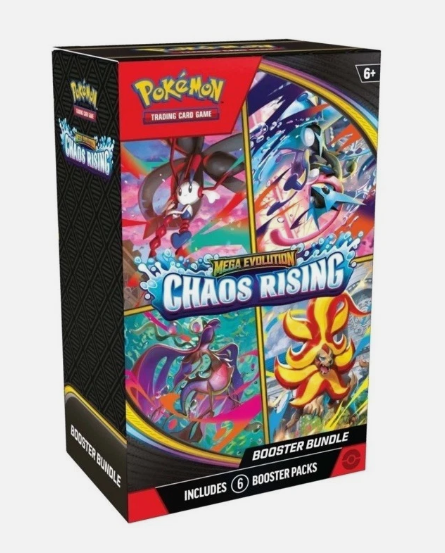 Pokemon Chaos Rising Booster Bundle 6pkt