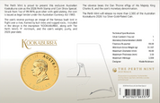 Australian Kookaburra Perth Stamp And Coin Show 2026 1oz Silver Gold-plated Coin In Card