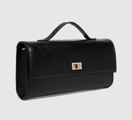 Louenhide Delaney Clutch Black