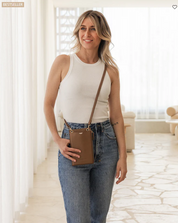Louenhide Suki Phone Bag Caramel