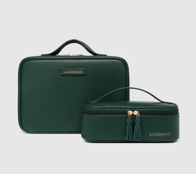 Louenhide Georgie Cosmetic Bag Forest Green