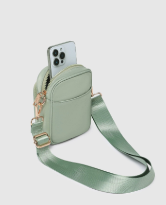 Louenhide Lyla Phone Bag Sage Green