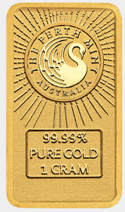 Dune 2026 1g Gold Coloured Minted Bar