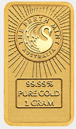 Dune 2026 1g Gold Coloured Minted Bar