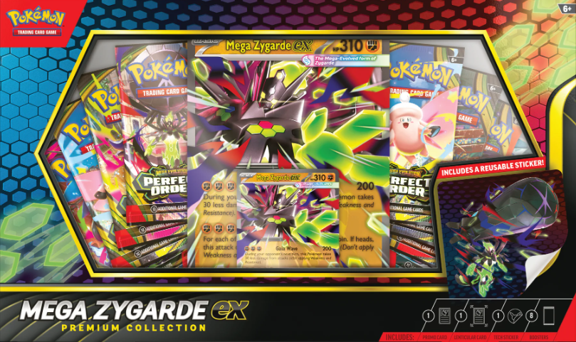 Pokemon Mega Zygarde Ex Premium Box Set Collection