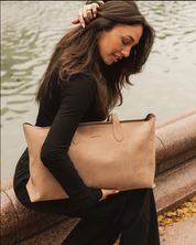 Louenhide Elke Suedette Tote Bag Honey