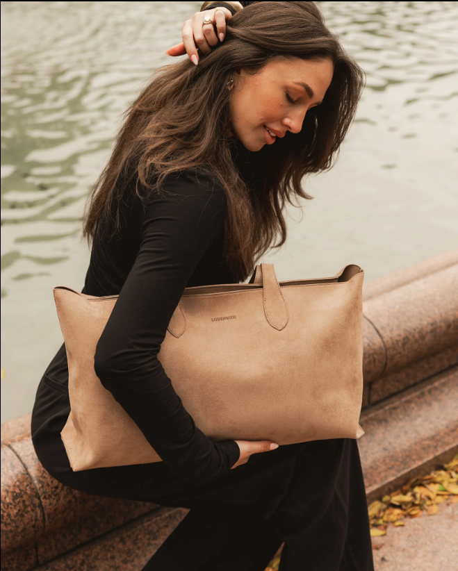 Louenhide Elke Suedette Tote Bag Honey
