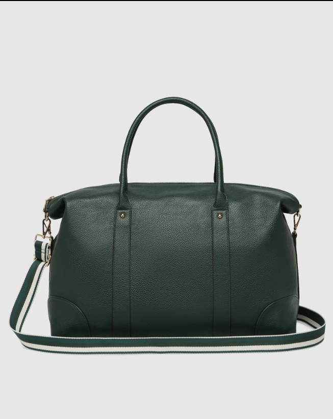 Louenhide Alexis Stripe Weekender Forest Green